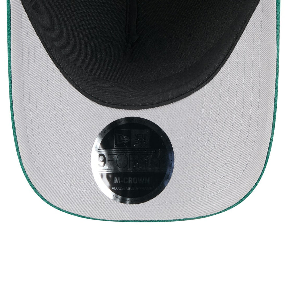 New York Jets New Era Youth 2025 NFL Draft 9FORTY A-Frame M-Crown Adjustable Hat Black/Green | NFL