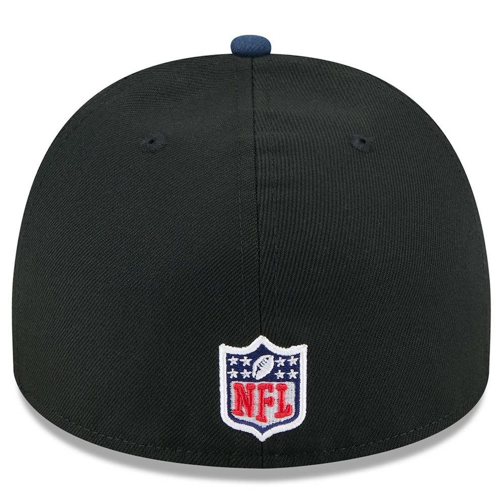 Dallas Cowboys New Era 2025 NFL Draft On Stage A-Frame 59FIFTY Fitted Hat Black/Navy | NFL