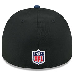 Dallas Cowboys New Era 2025 NFL Draft On Stage A-Frame 59FIFTY Fitted Hat Black/Navy | NFL