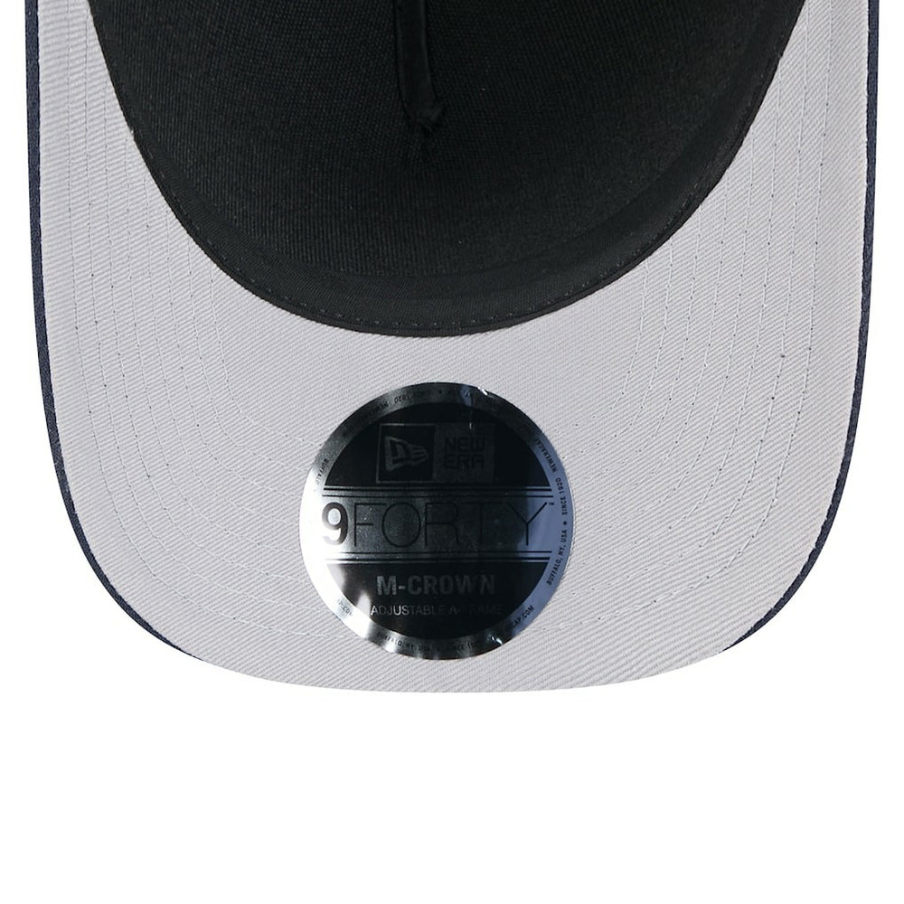 Dallas Cowboys New Era 2025 NFL Draft 9FORTY A-Frame M-Crown Adjustable Hat Black/Navy | NFL