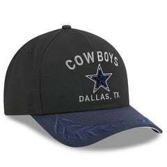 Dallas Cowboys New Era 2025 NFL Draft 39THIRTY Flex Hat Black/Navy | NFL
