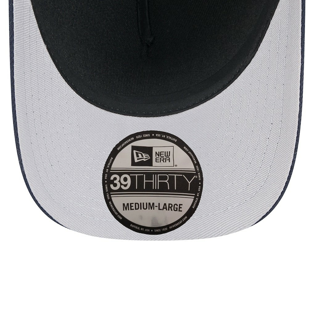 Dallas Cowboys New Era 2025 NFL Draft 39THIRTY Flex Hat Black/Navy | NFL
