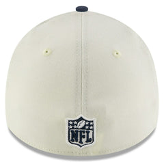 Dallas Cowboys New Era 2025 NFL Draft 39THIRTY Flex Hat Cream/Navy | NFL