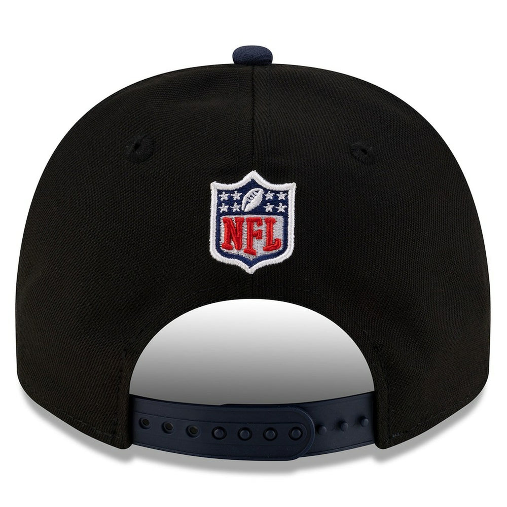 Dallas Cowboys New Era Youth 2025 NFL Draft A-Frame 9FIFTY Snapback Hat Black/Navy | NFL