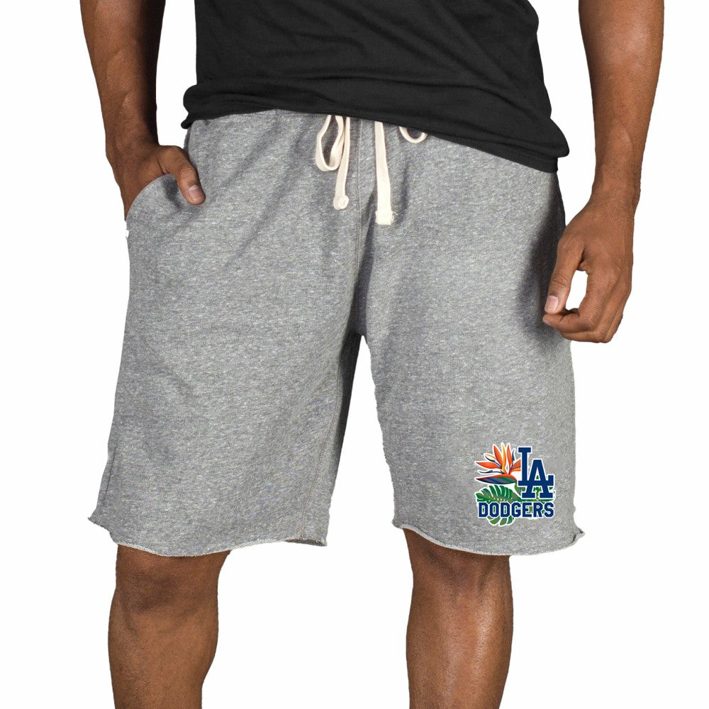Los Angeles Dodgers Concepts Sport Mainstream Tri-Blend Shorts - MLB