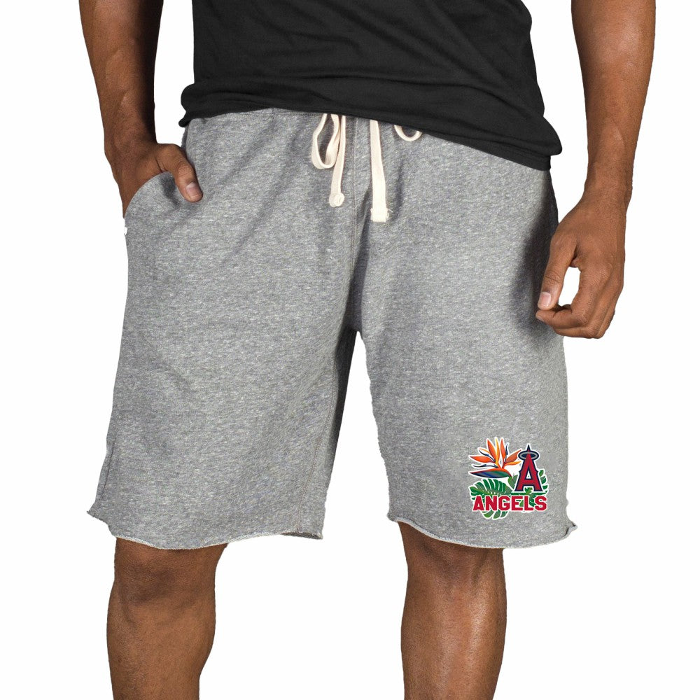 Los Angeles Angels Concepts Sport Mainstream Tri-Blend Shorts - MLB