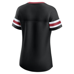 Arizona Cardinals Women's Original State Lace-Up T-Shirt Black | Fanatics