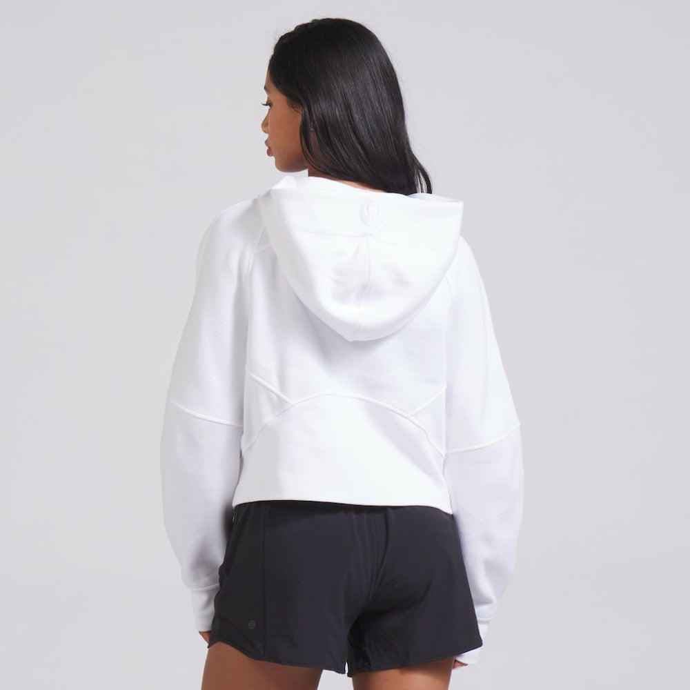 Montreal Canadiens lululemon Women's Scuba Oversized Half-Zip Hoodie - White - NHL