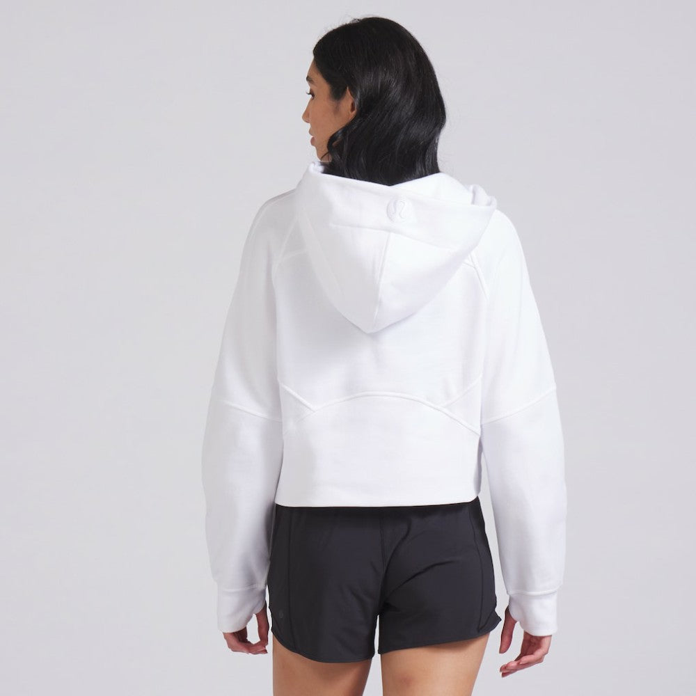 New York Rangers lululemon Women's Scuba Oversized Half-Zip Hoodie - White - NHL