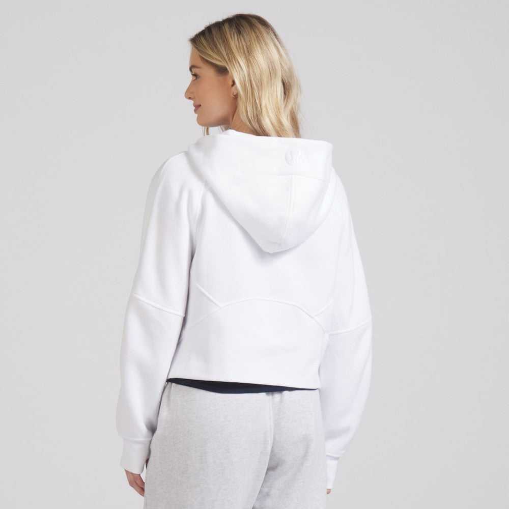 Seattle Kraken lululemon Women's Scuba Oversized Half-Zip Hoodie - White - NHL