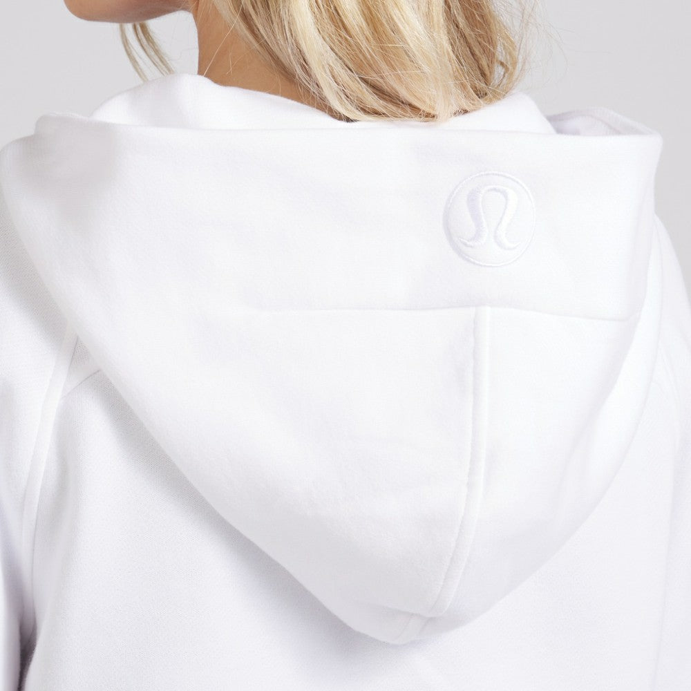 Seattle Kraken lululemon Women's Scuba Oversized Half-Zip Hoodie - White - NHL