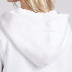 Seattle Kraken lululemon Women's Scuba Oversized Half-Zip Hoodie - White - NHL