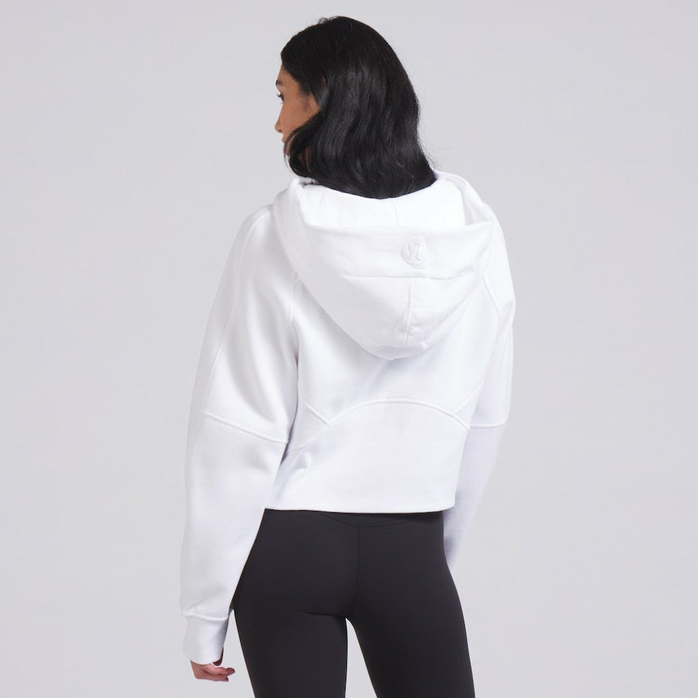 Toronto Maple Leafs lululemon Women's Scuba Oversized Half-Zip Hoodie - White - NHL