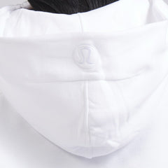 Toronto Maple Leafs lululemon Women's Scuba Oversized Half-Zip Hoodie - White - NHL
