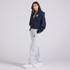 Edmonton Oilers lululemon Women's Scuba Oversized Half-Zip Hoodie - True Navy - NHL