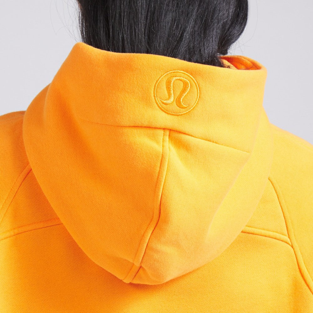 Edmonton Oilers lululemon Women's Scuba Oversized Half-Zip Hoodie - Tiger - NHL
