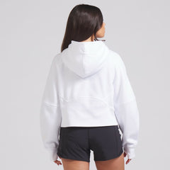 Edmonton Oilers lululemon Women's Scuba Oversized Half-Zip Hoodie - White - NHL