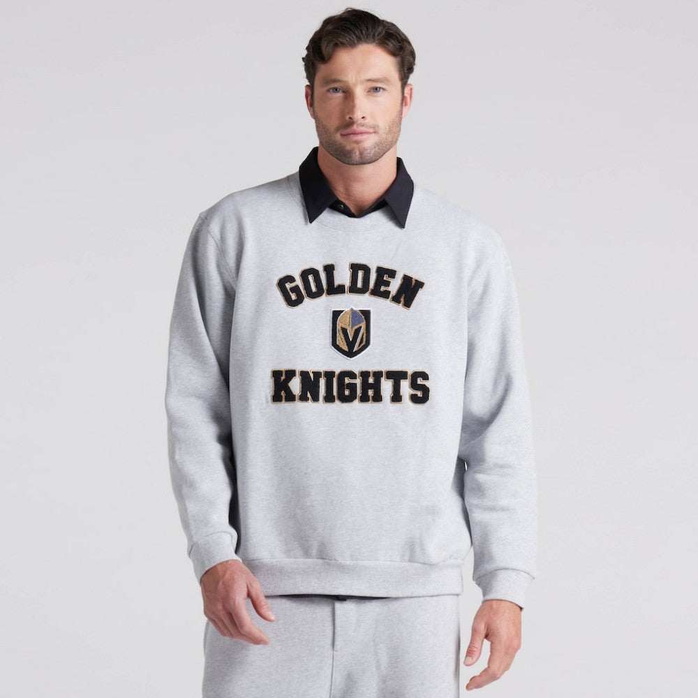 Vegas Golden Knights lululemon Steady State Crew - Heathered Core Ultra Light Grey - NHL