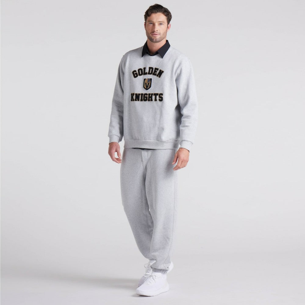Vegas Golden Knights lululemon Steady State Crew - Heathered Core Ultra Light Grey - NHL