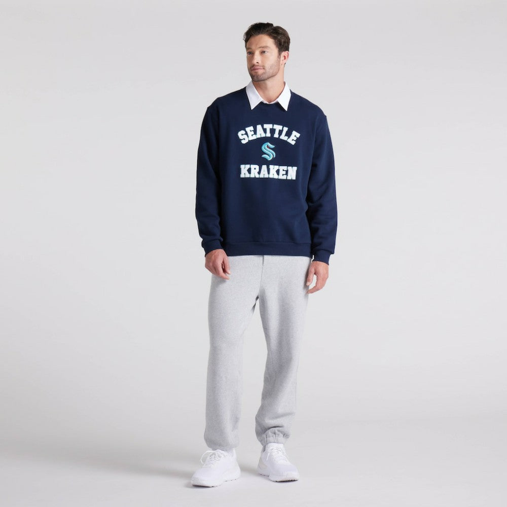 Seattle Kraken lululemon Steady State Crew - True Navy - NHL