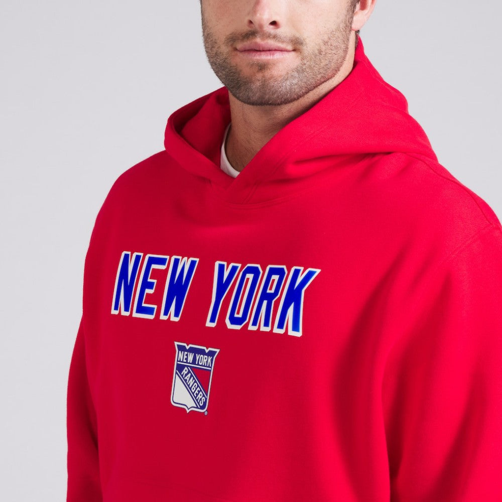 New York Rangers lululemon Steady State Pullover Hoodie - True Red - NHL