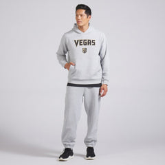 Vegas Golden Knights lululemon Steady State Pullover Hoodie - Heathered Silver Drop - NHL