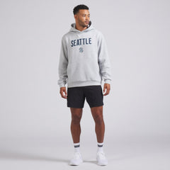 Seattle Kraken lululemon Steady State Pullover Hoodie - Heathered Silver Drop - NHL