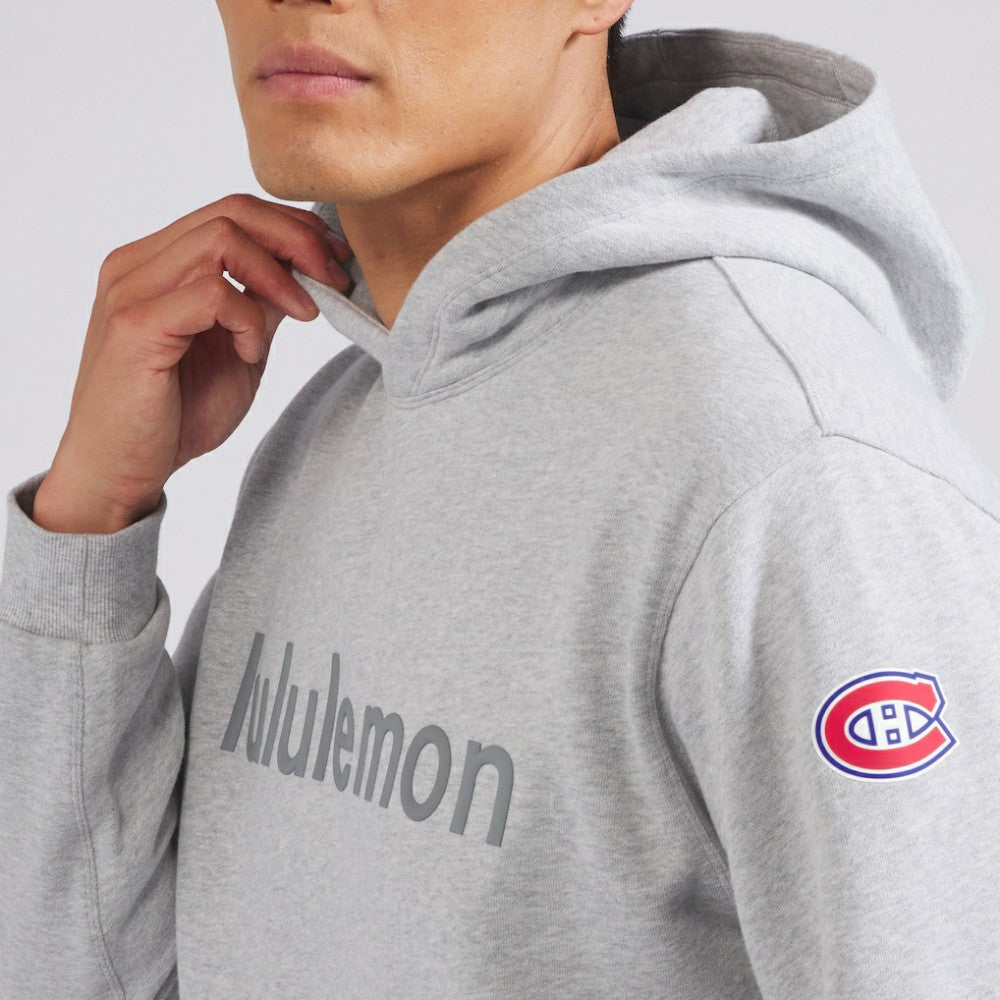 Montreal Canadiens lululemon Steady State Pullover Hoodie - Heathered Silver Drop - NHL