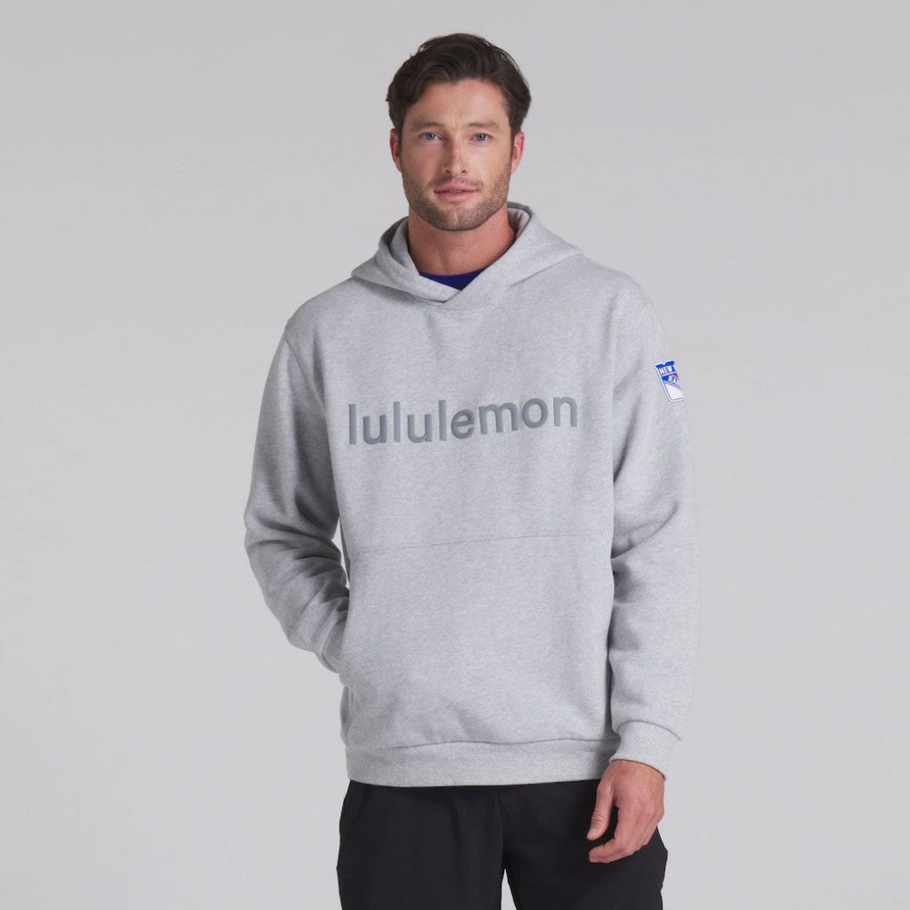 New York Rangers lululemon Steady State Pullover Hoodie - Heathered Silver Drop - NHL