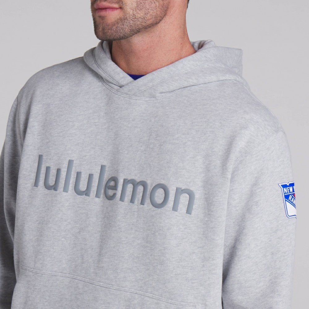 New York Rangers lululemon Steady State Pullover Hoodie - Heathered Silver Drop - NHL