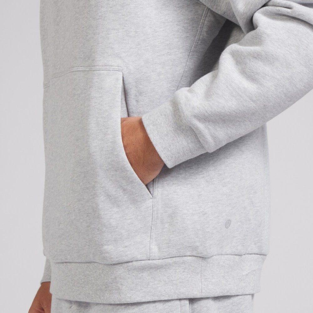 Chicago Blackhawks lululemon Steady State Pullover Hoodie - Heathered Silver Drop - NHL