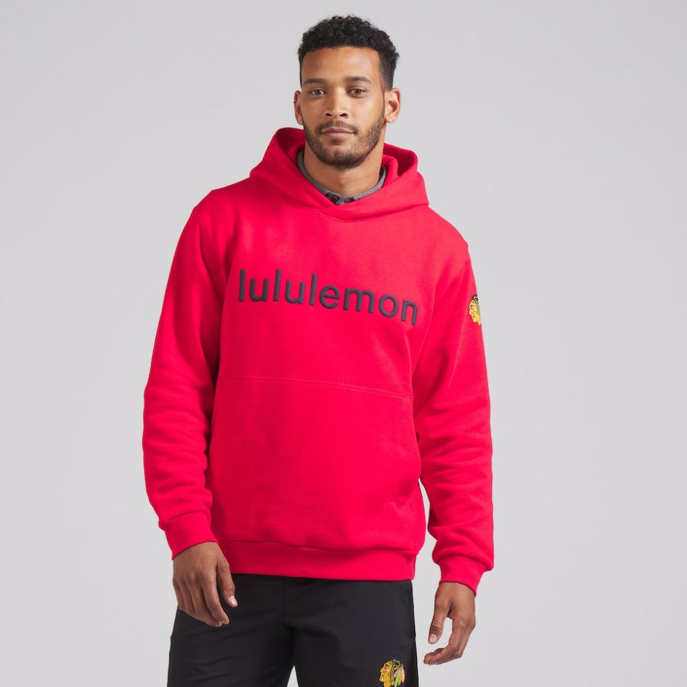 Chicago Blackhawks lululemon Steady State Pullover Hoodie - True Red - NHL