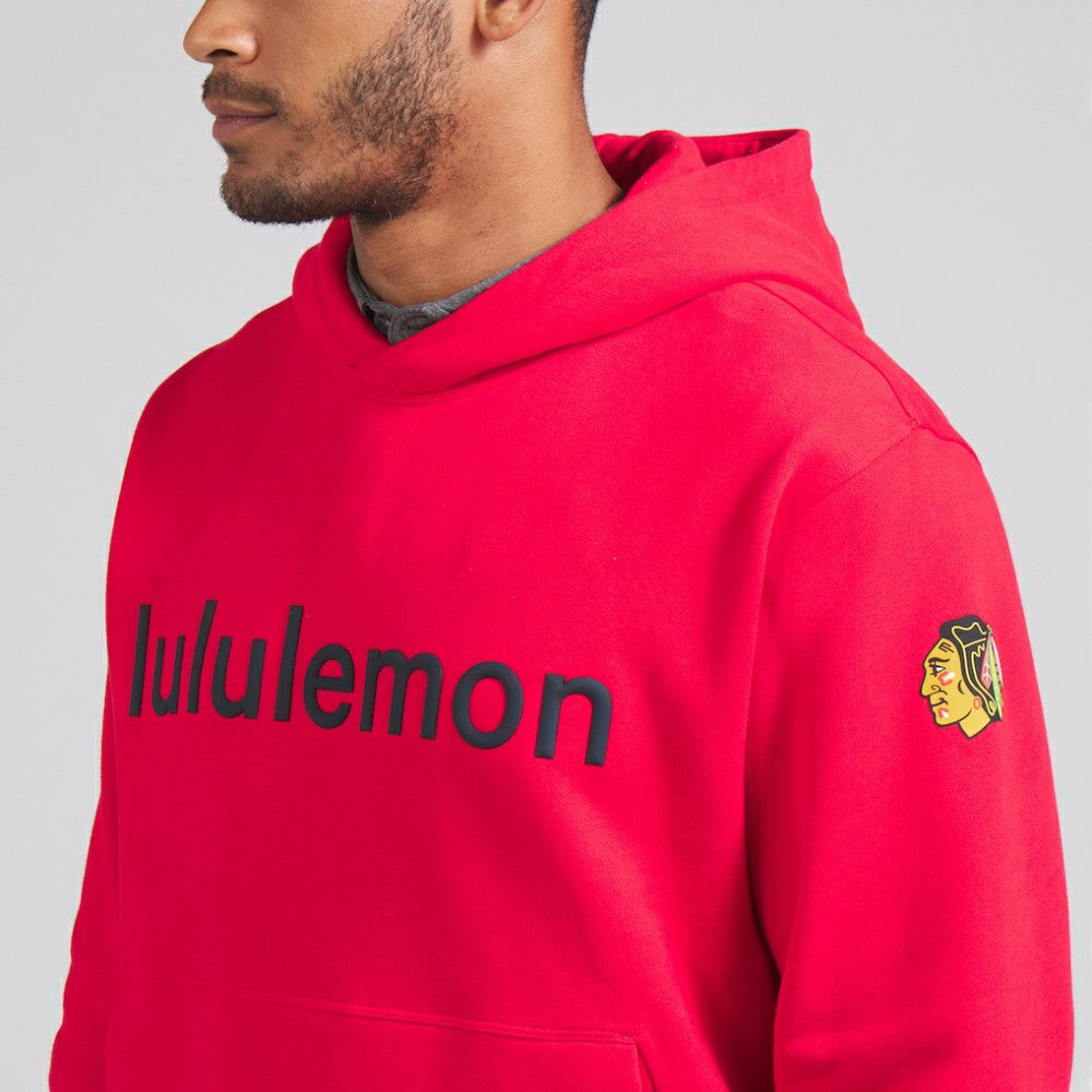 Chicago Blackhawks lululemon Steady State Pullover Hoodie - True Red - NHL