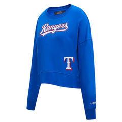 Texas Rangers Pro Standard Women's Game Day Classics Crewneck Pullover Sweatshirt - MLB