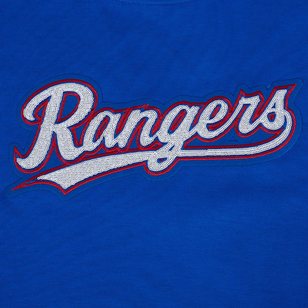 Texas Rangers Pro Standard Women's Game Day Classics Crewneck Pullover Sweatshirt - MLB