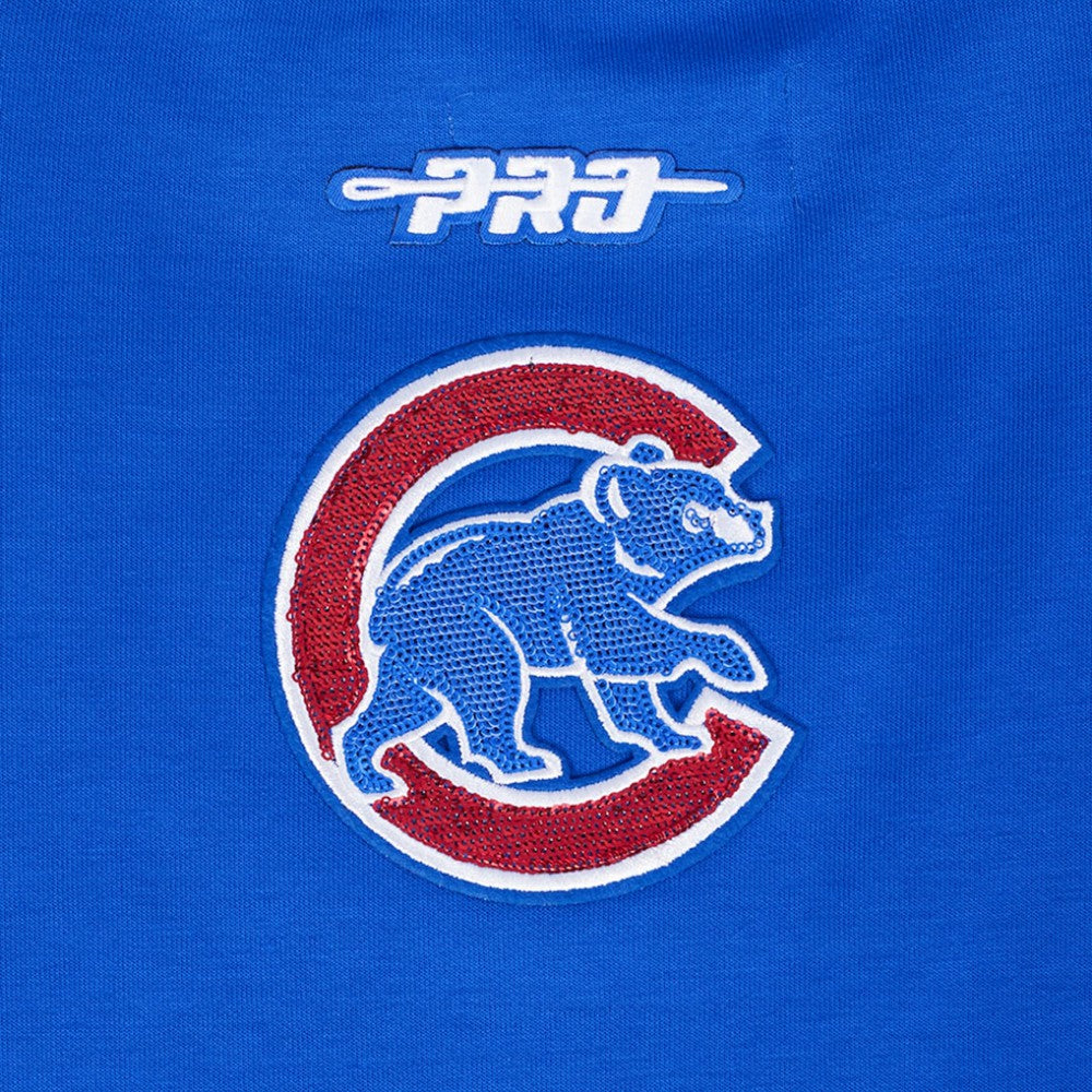 Chicago Cubs Pro Standard Women's Game Day Classics Crewneck Pullover Sweatshirt - MLB