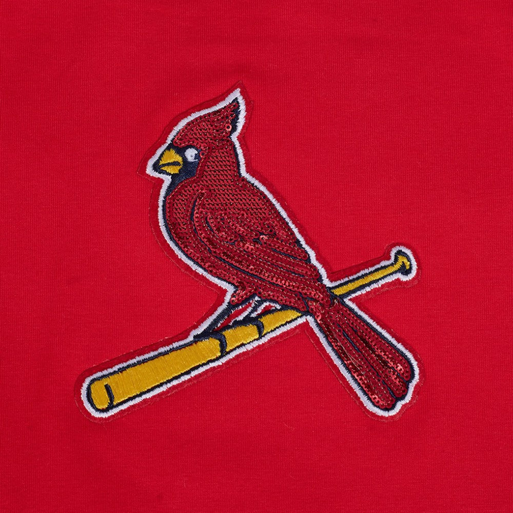 St. Louis Cardinals Pro Standard Women's Game Day Classics Baby Doll Cropped T-Shirt - MLB