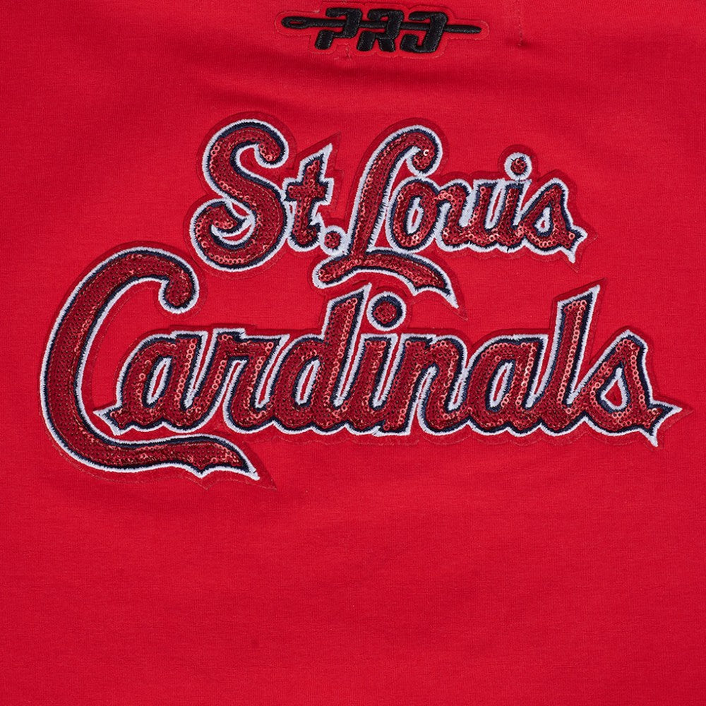 St. Louis Cardinals Pro Standard Women's Game Day Classics Baby Doll Cropped T-Shirt - MLB