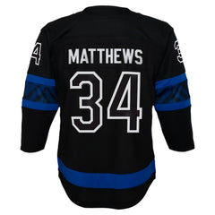 Auston Matthews Toronto Maple Leafs Youth Alternate Premier Player Jersey - Black - NHL