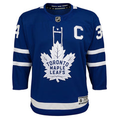 Auston Matthews Toronto Maple Leafs Youth Home Premier Player Jersey - Blue - NHL