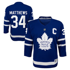 Auston Matthews Toronto Maple Leafs Youth Home Replica Player Jersey - Blue - NHL