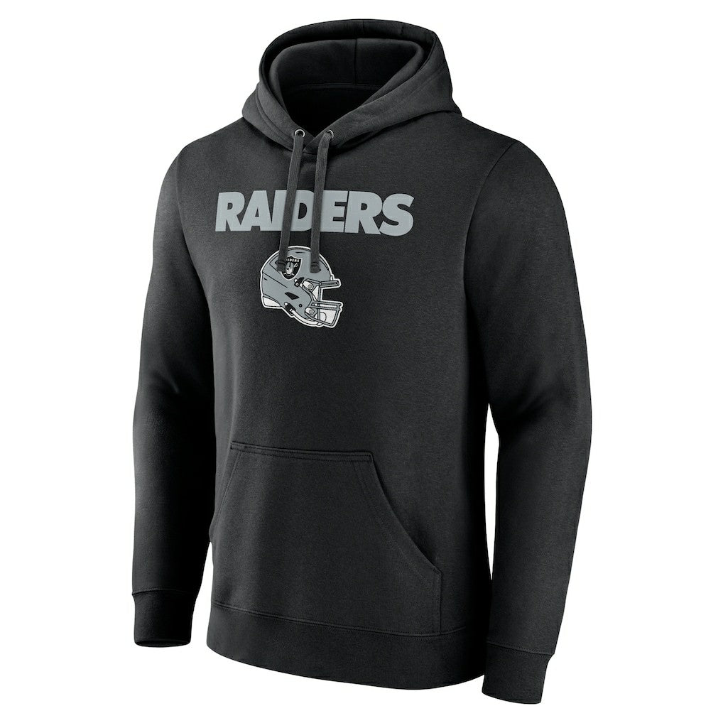Brock Bowers Las Vegas Raiders Name & Number Team Wordmark Pullover Hoodie Black | NFL