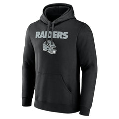 Brock Bowers Las Vegas Raiders Name & Number Team Wordmark Pullover Hoodie Black | NFL