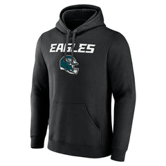 Saquon Barkley Philadelphia Eagles Name & Number Team Wordmark Pullover Hoodie Black | NFL