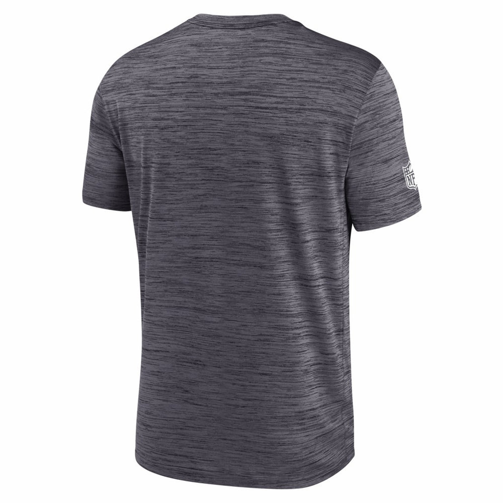Las Vegas Raiders Big & Tall Sideline Velocity Performance T-Shirt Black | Nike for Sale