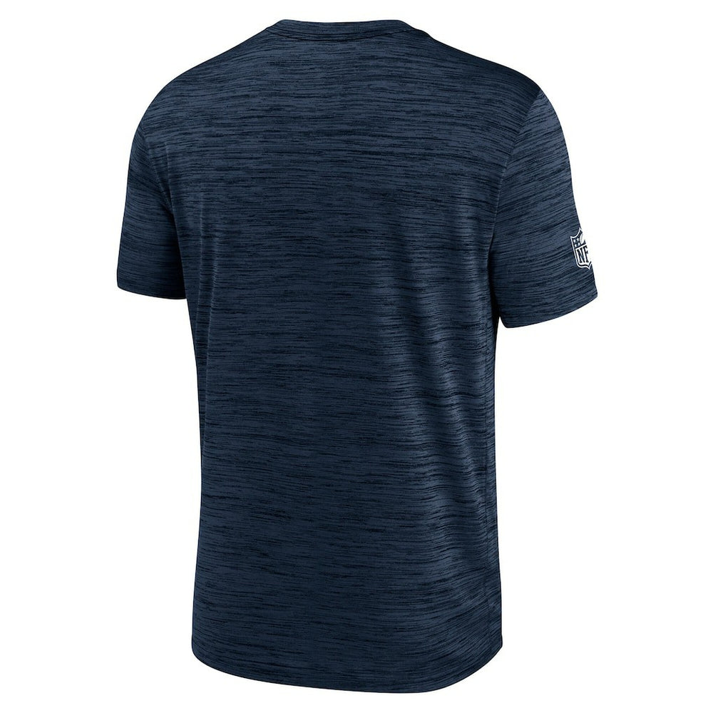Dallas Cowboys Big & Tall Sideline Velocity Performance T-Shirt Navy | Nike for Sale