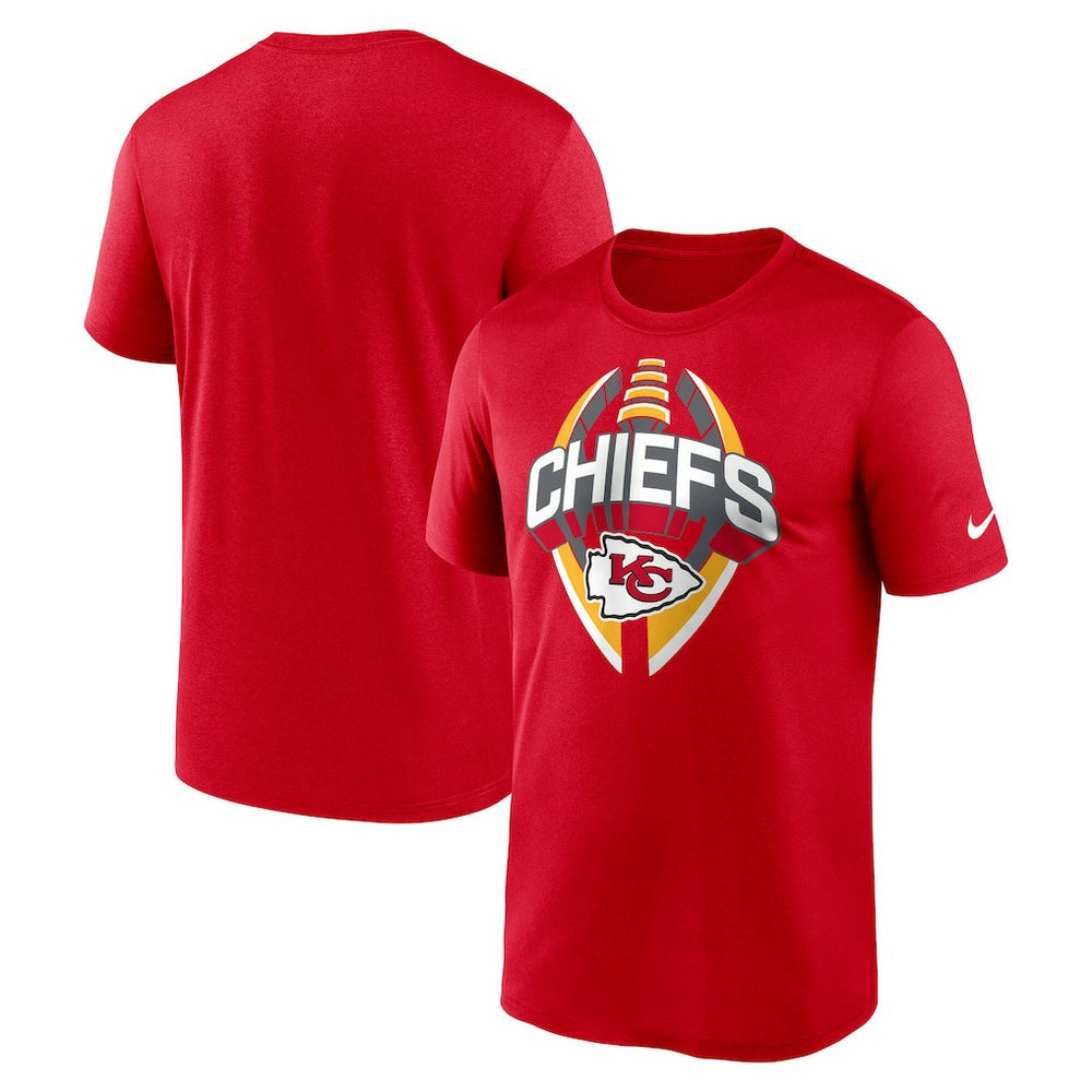 Kansas City Chiefs Big & Tall Primetime Legend Icon Performance T-Shirt Red | Nike for Sale