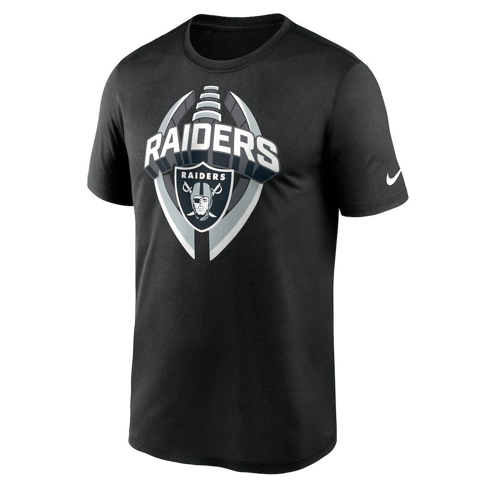 Las Vegas Raiders Big & Tall Primetime Legend Icon Performance T-Shirt Black | Nike for Sale