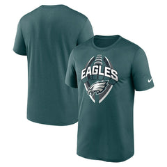 Philadelphia Eagles Big & Tall Primetime Legend Icon Performance T-Shirt Midnight Green | Nike for Sale