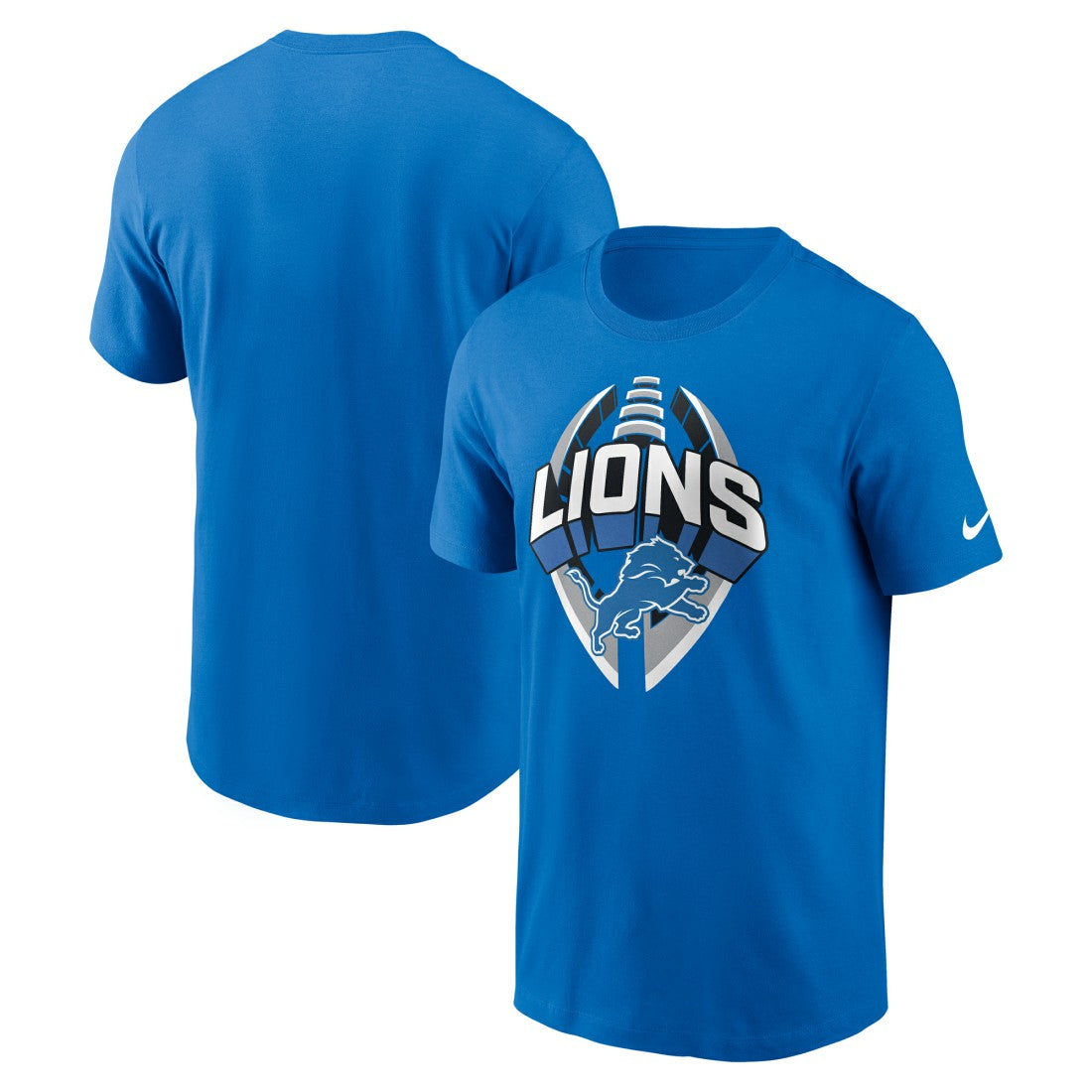 Detroit Lions Big & Tall Primetime Legend Icon Performance T-Shirt Blue | Nike for Sale
